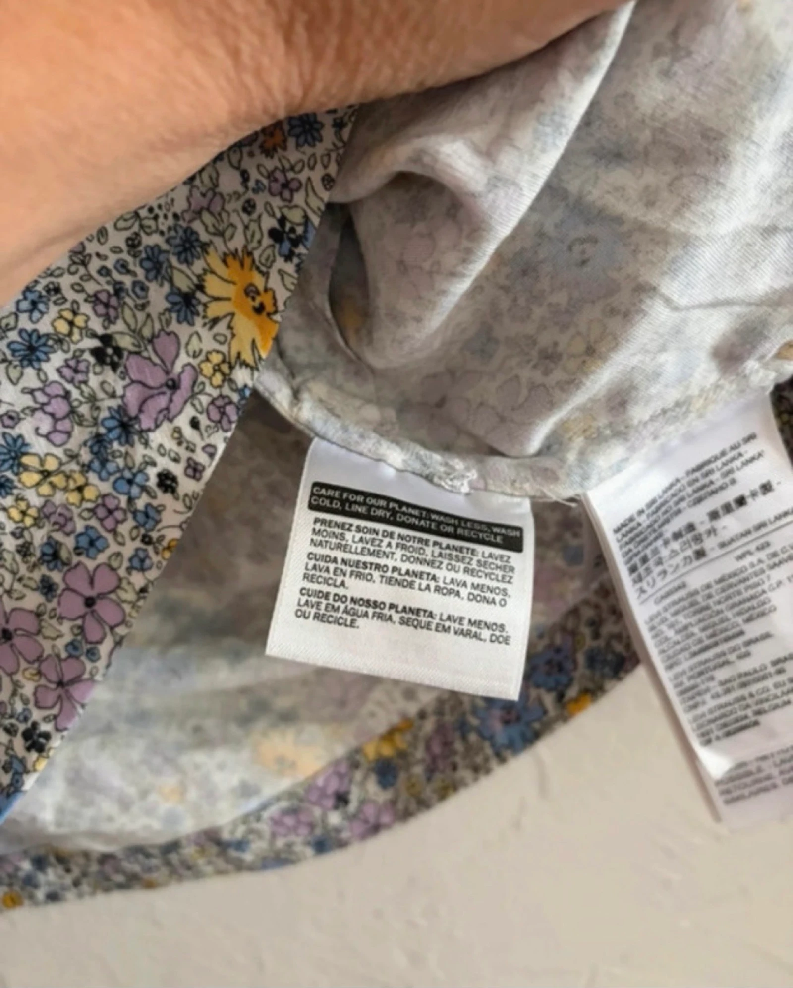 Blouse crop top Levi’s - Levis imprimée liberty taille 36 – photo 6